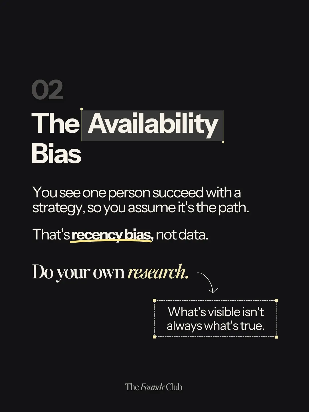 6 Cognitive Biases 3