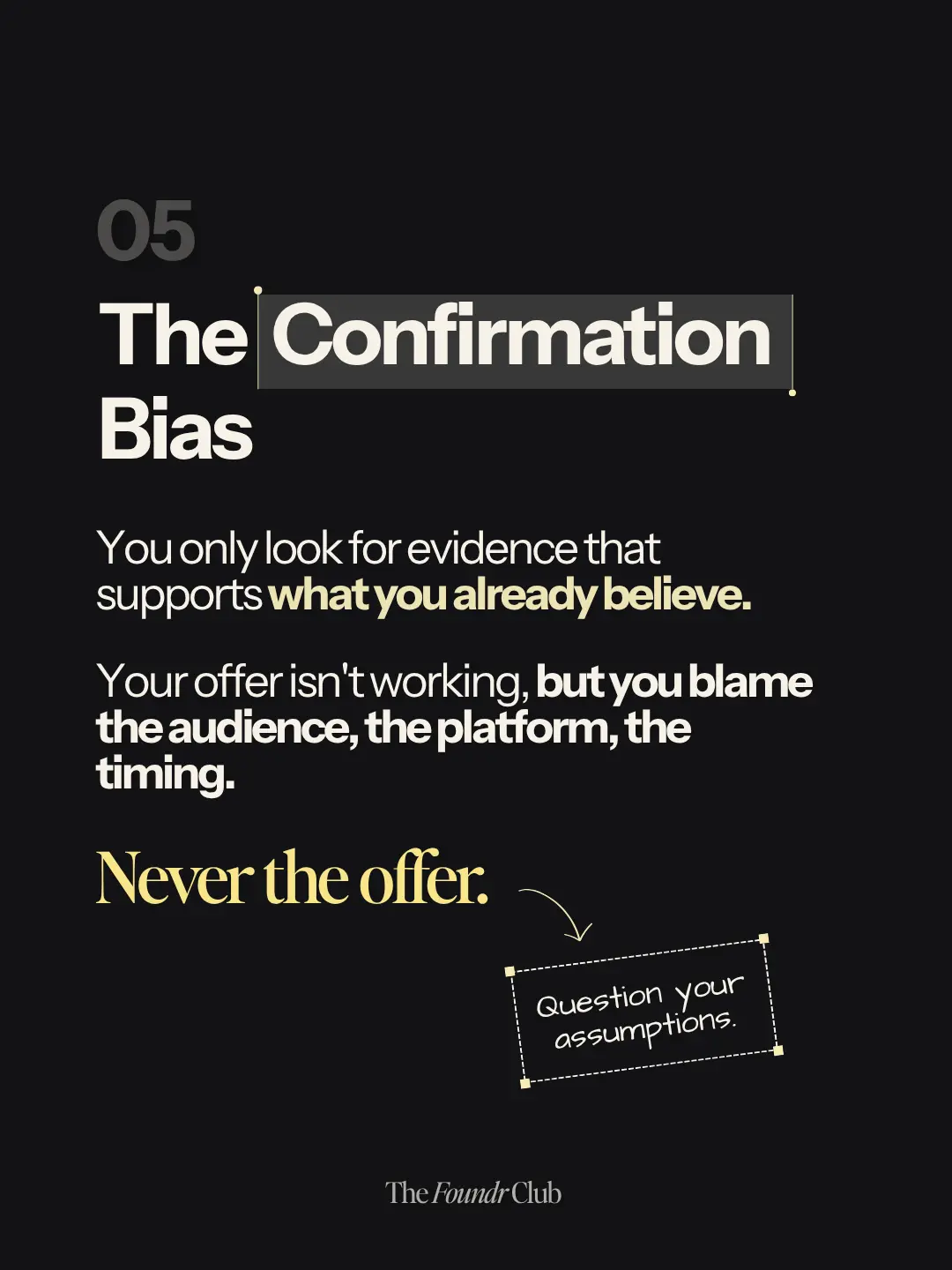 6 Cognitive Biases 6